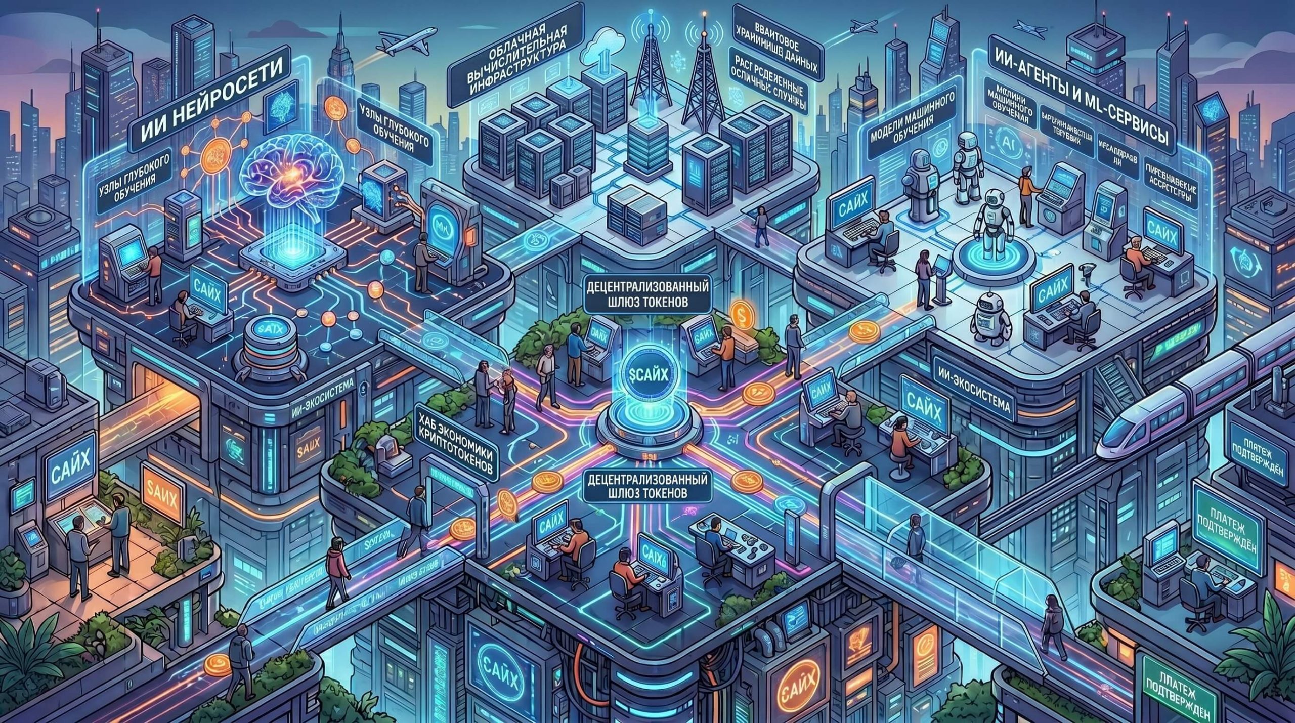 использование AI токенов в сервисах искусственного интеллекта